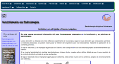 Desktop Screenshot of iontoforesis.com
