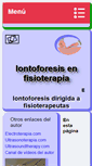 Mobile Screenshot of iontoforesis.com