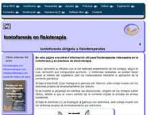 Tablet Screenshot of iontoforesis.com